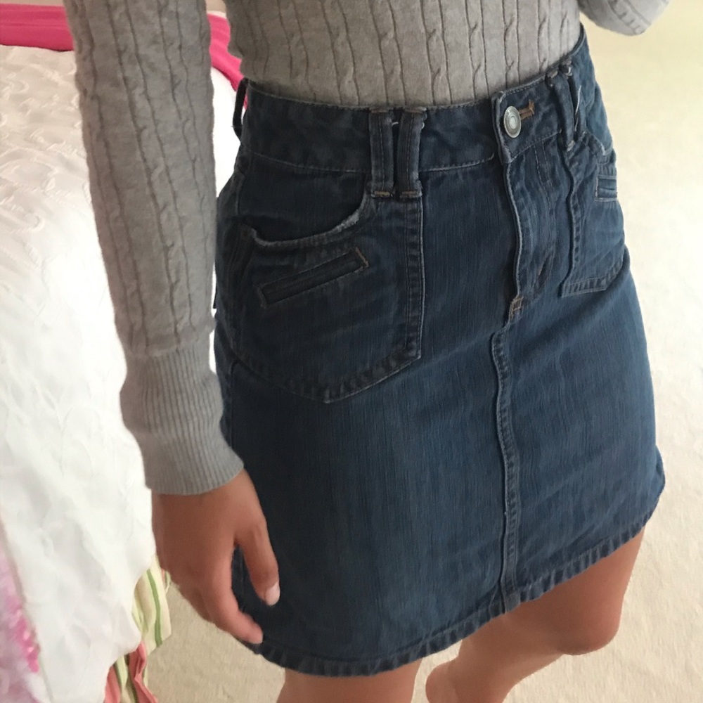 Denim skirt
